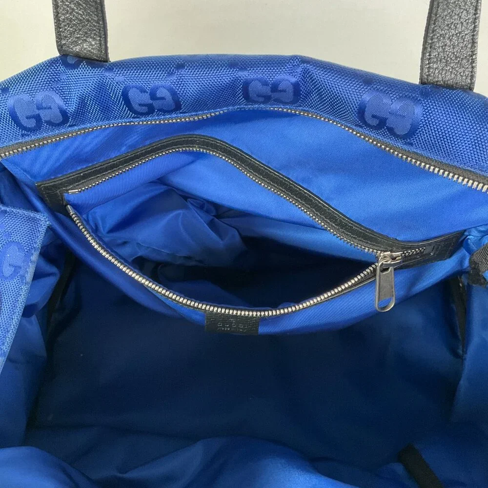 Gucci Off the Grid Duffle Bag GG Monogram Blue